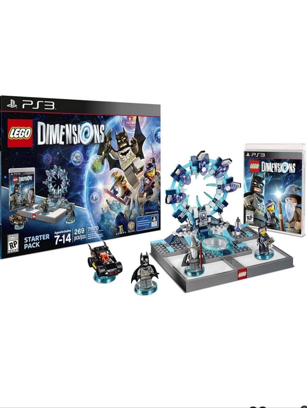 NIB Lego Dimensions Playstation 3 Starter Pack 71170 PS3 Lego Batman